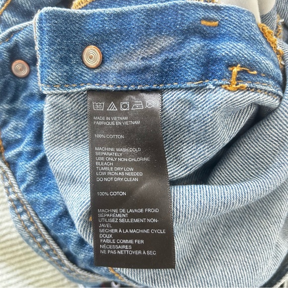 BDG Short Denim Overalls - S - Picture 6 of 11